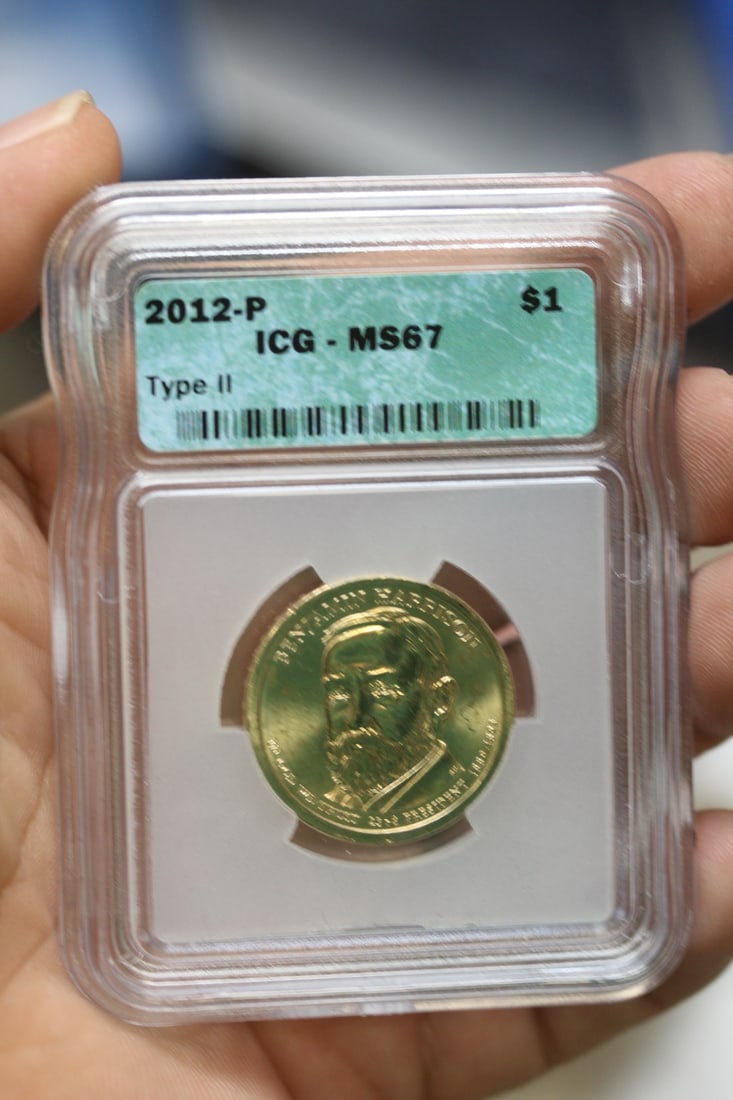 ICG Graded Presidential Dollar: MS67