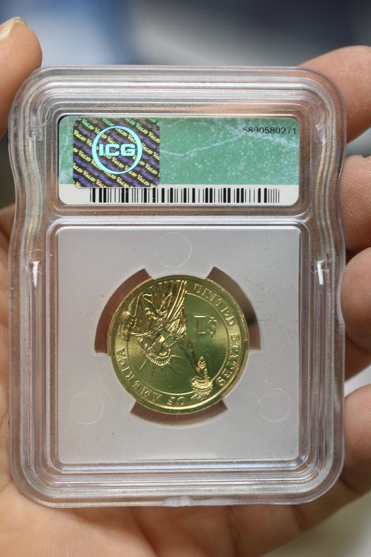 ICG Graded Presidential Dollar - 2