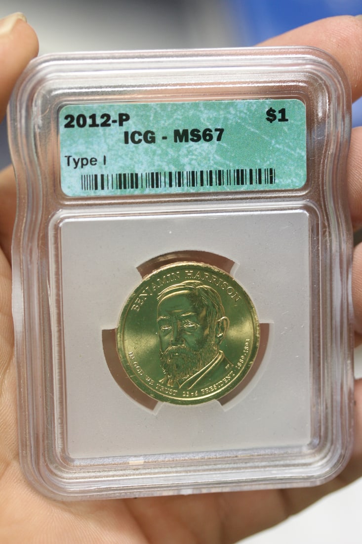 ICG Graded Presidential Dollar: MS67