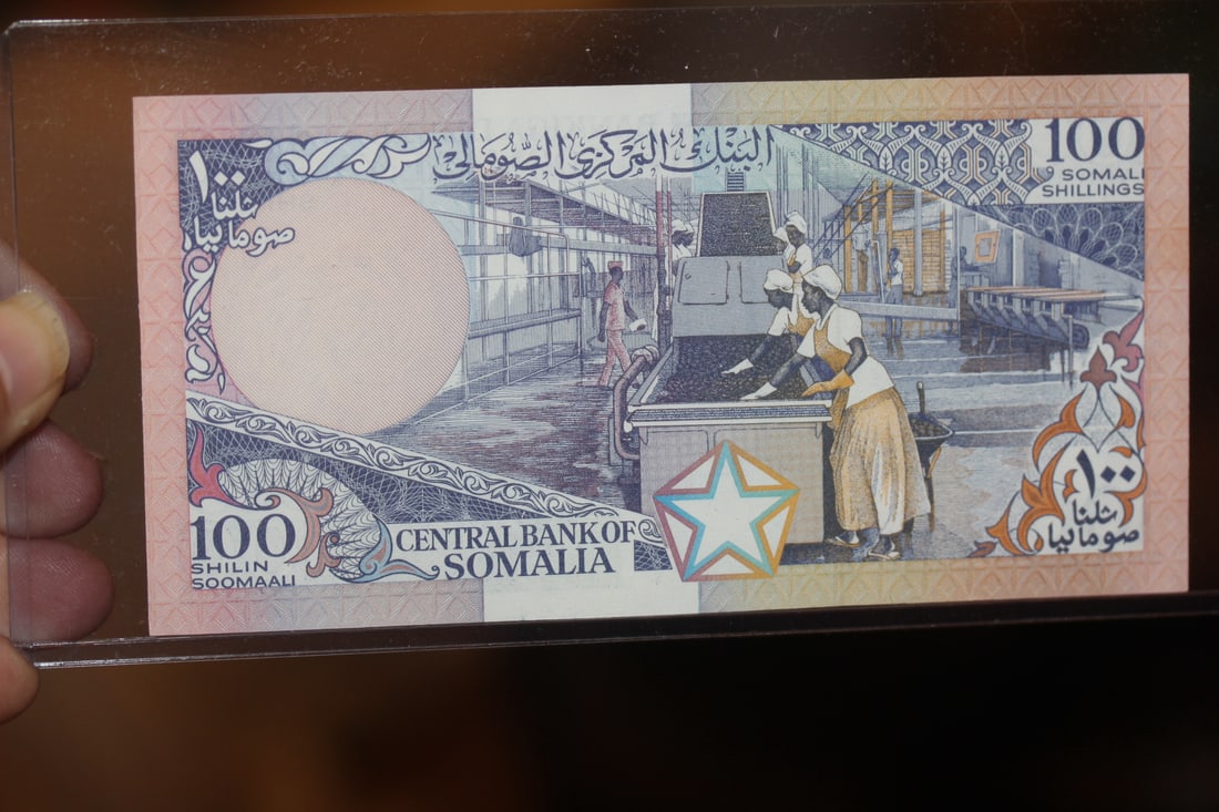 1987 100 Schillings Somalia Bank Note - 2