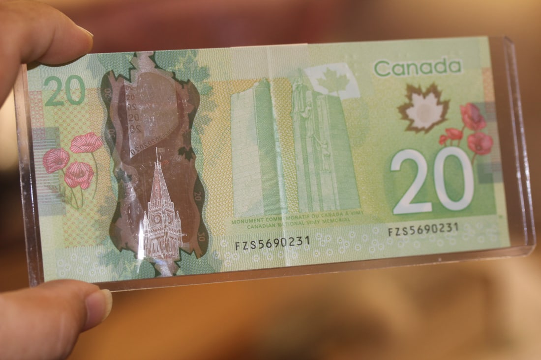 2015 Bank of Canada $20 Note - 2