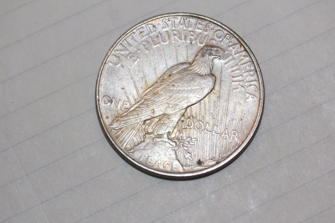 1923-D Peace Silver Dollar - 2