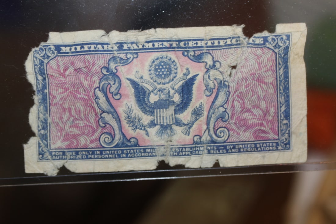 1950's 10 cent US Military Note - 2