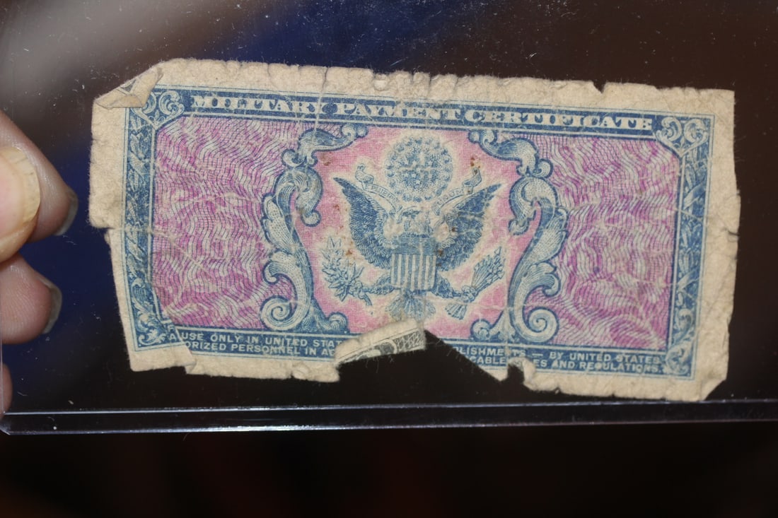 US 25c Military Note - 2