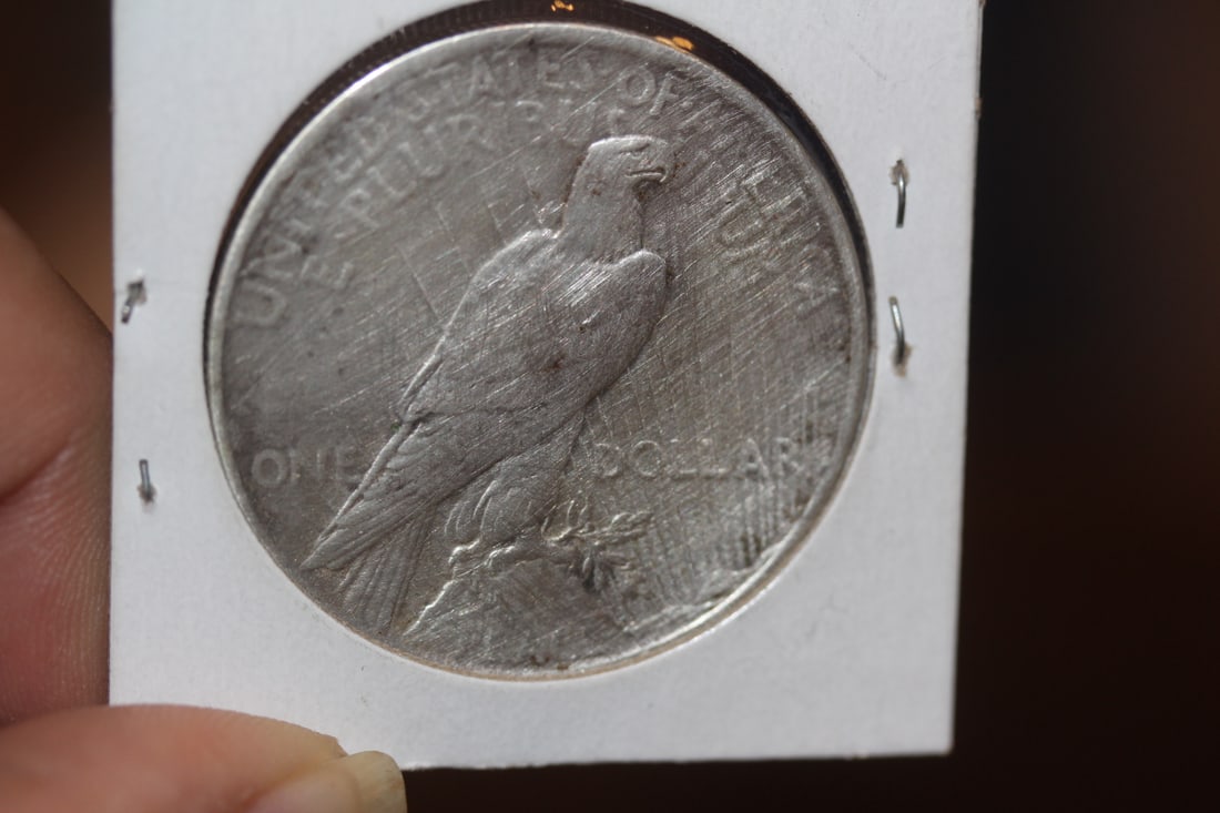 1923 Peace Silver Dollar - 2