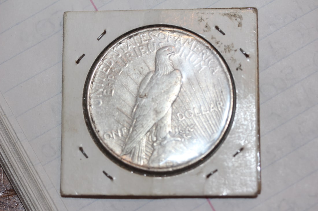 1923 Peace Silver Dollar - 2