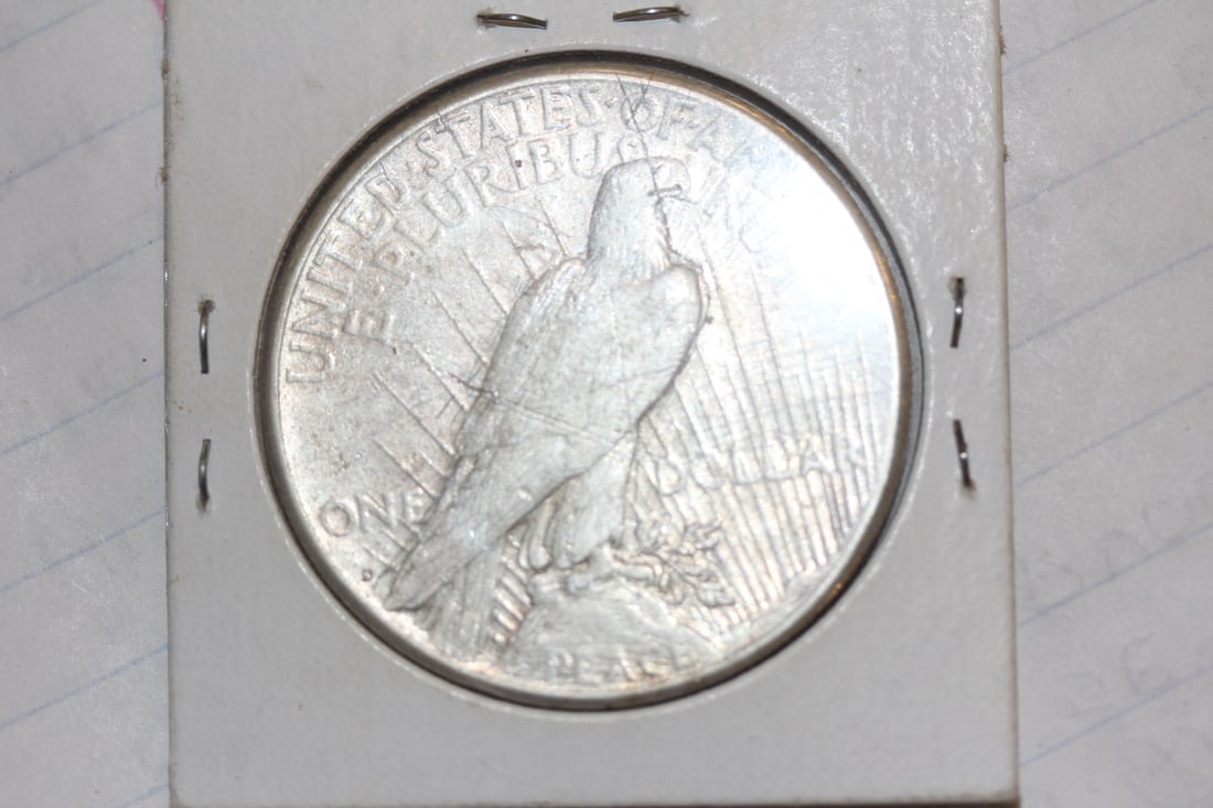 1922-S Peace Silver Dollar - 2
