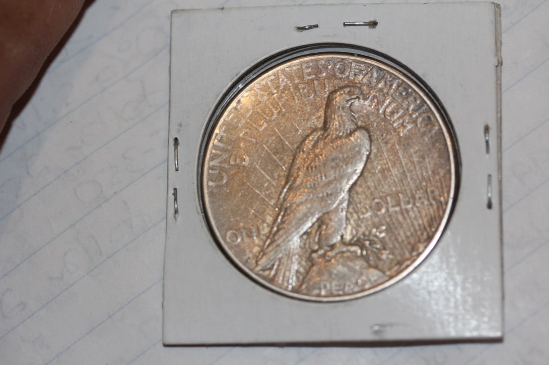 1923-S Peace Silver Dollar - 2