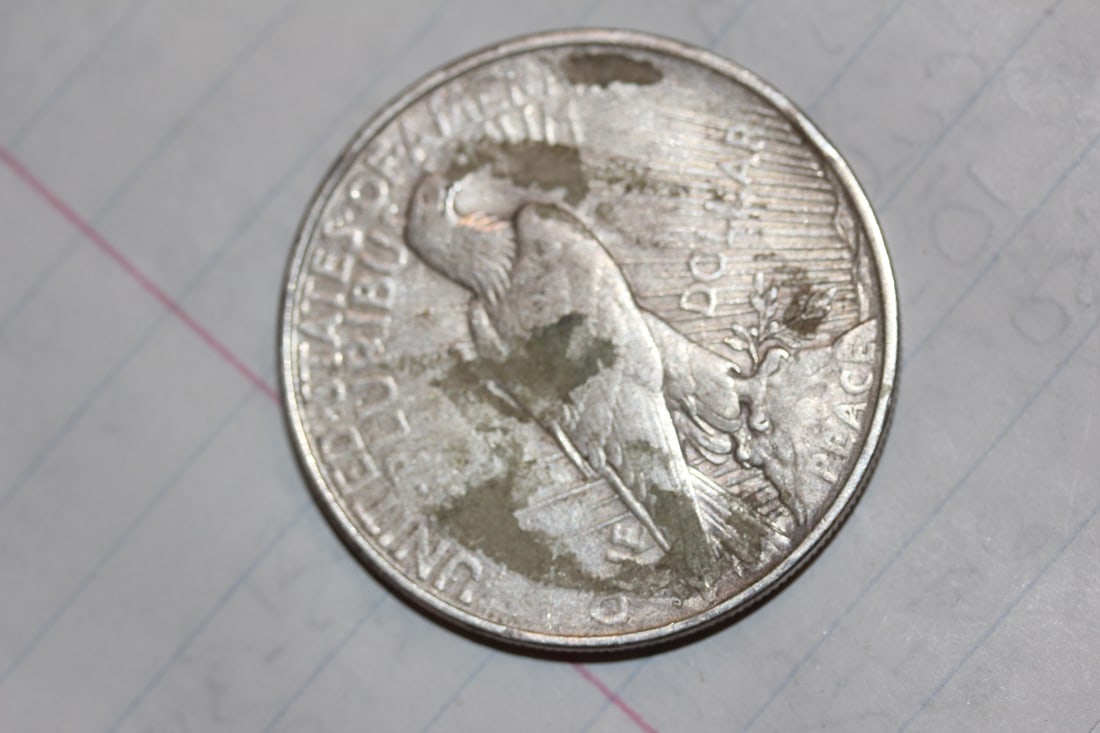 1923-D Peace Silver Dollar - 2