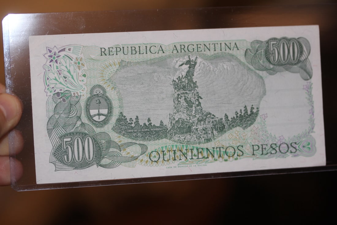 Argentina 500 Pesos Bank Note - 2