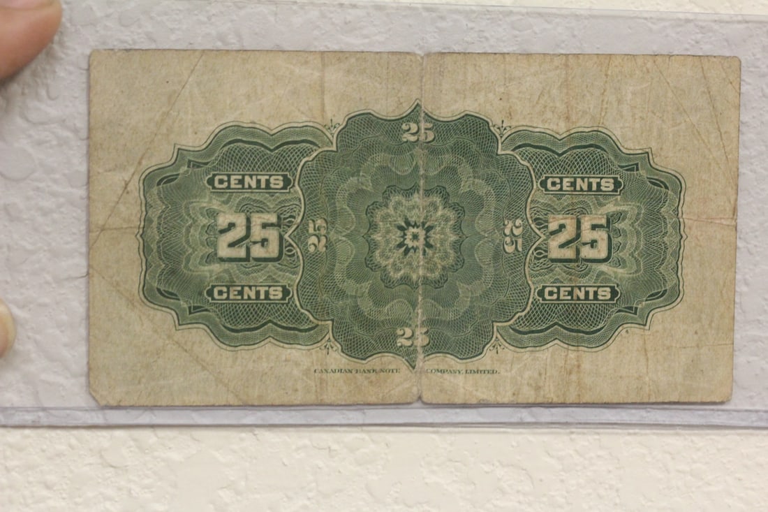 1923 Canada 25 Cents Bank Note - 2