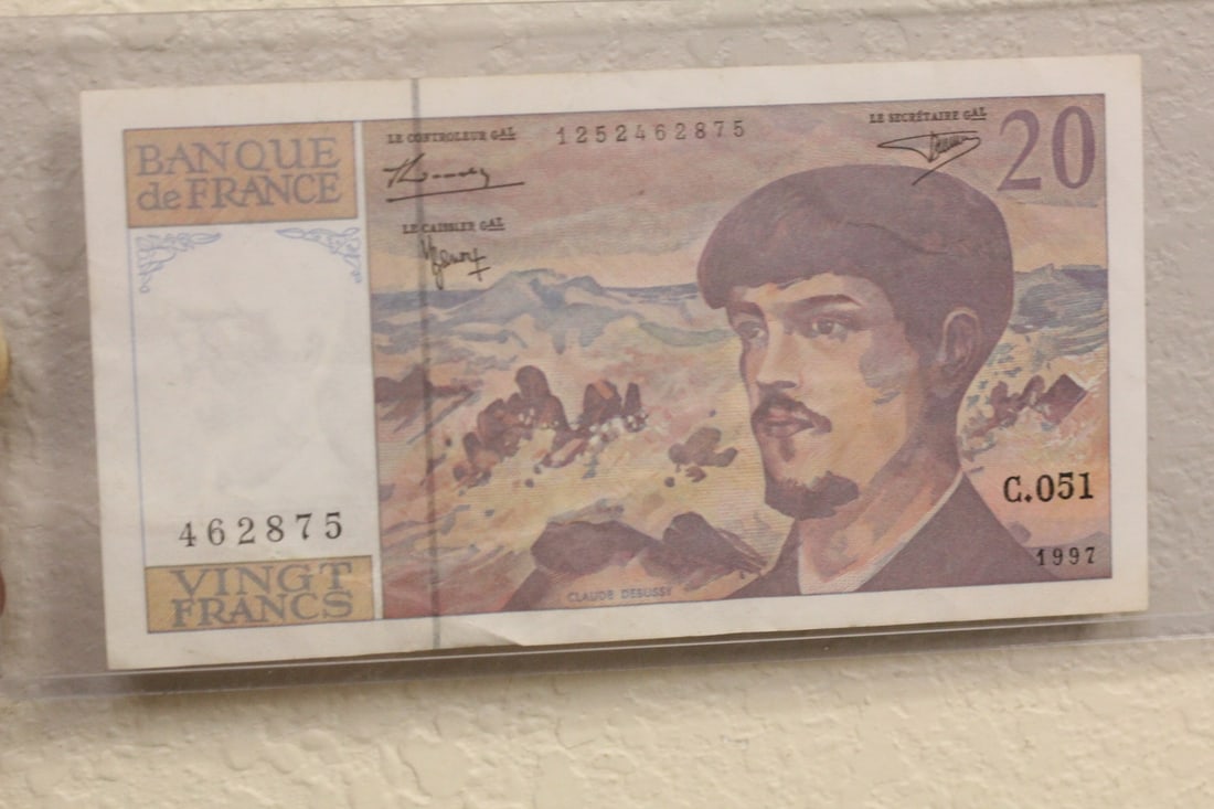 France 20 Franks Note: as shown