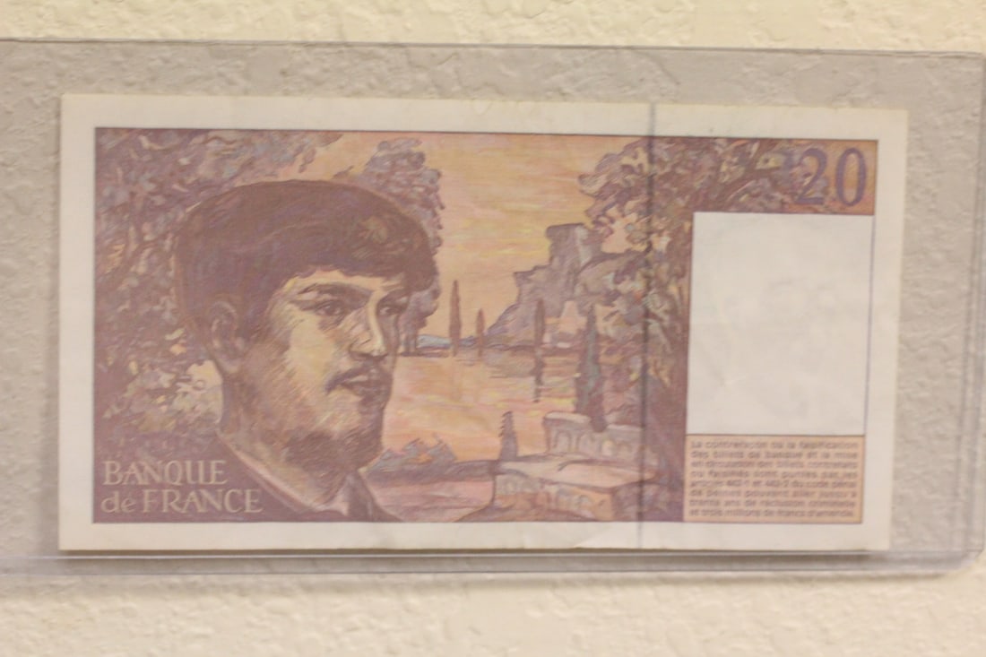 France 20 Franks Note - 2