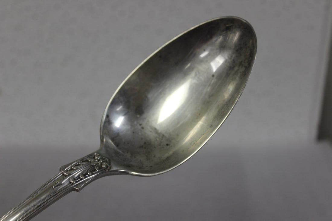 A Sterling Tiffany and Company Serving Spoon - 6