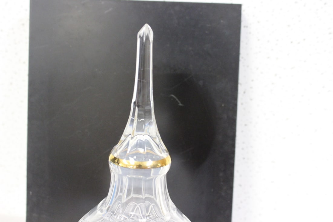 A Faberge Glass Coronation Tree Topper - 6
