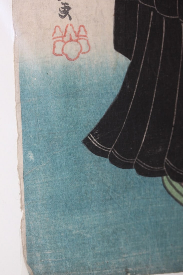 19th Century Woodblock Print by Kuniyashi - 8