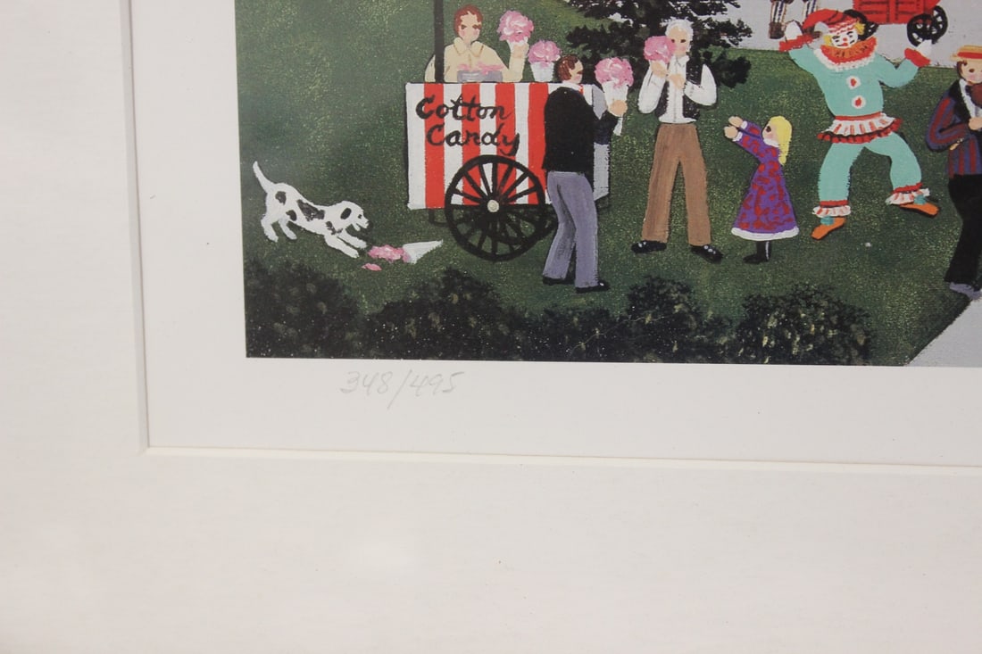 A Framed Litograph by Listed Artist Wooster Scott - 4