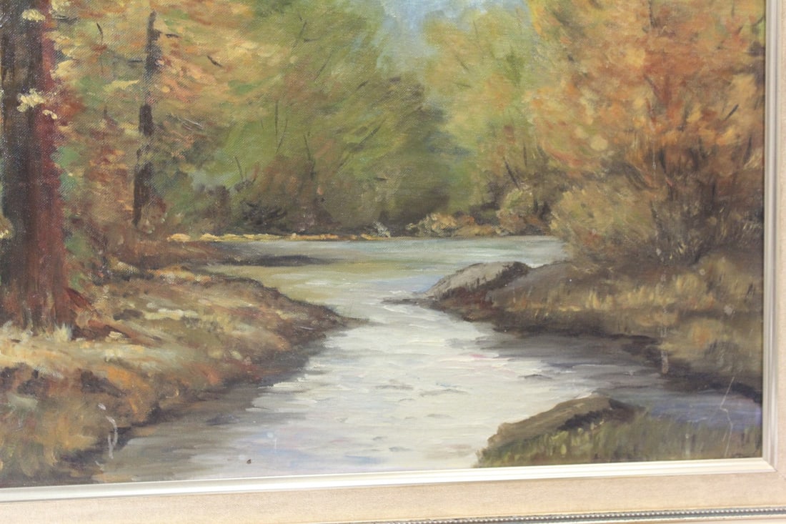 An Oil on Board Painting by M. Whittaker - 3