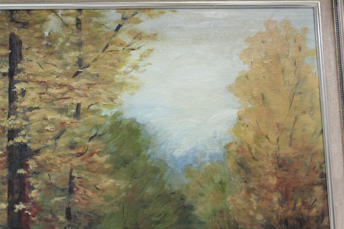 An Oil on Board Painting by M. Whittaker - 5