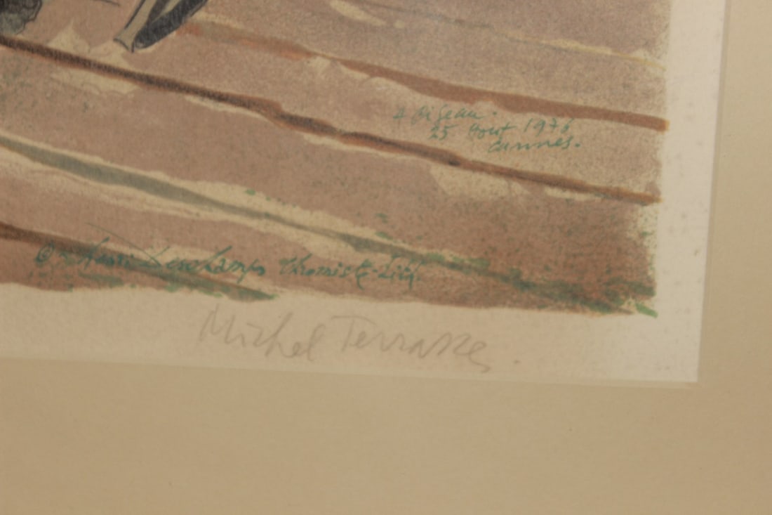 Litograph/Hand Coloured by Michael Terrasse - 2
