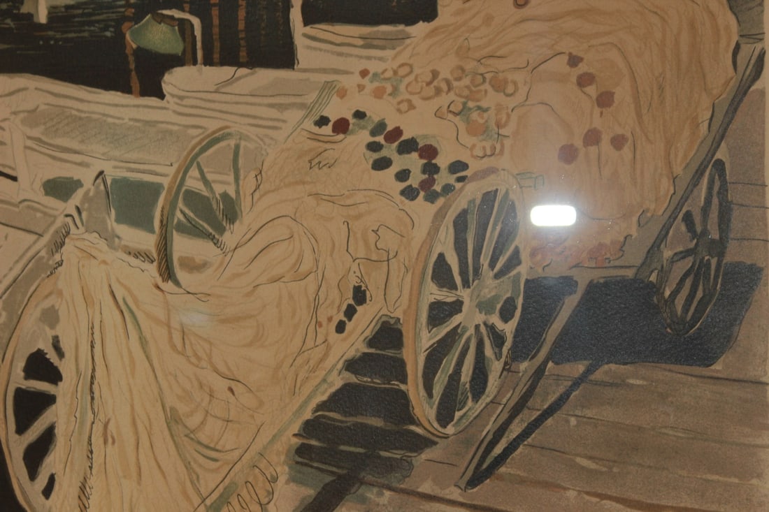 Litograph/Hand Coloured by Michael Terrasse - 4