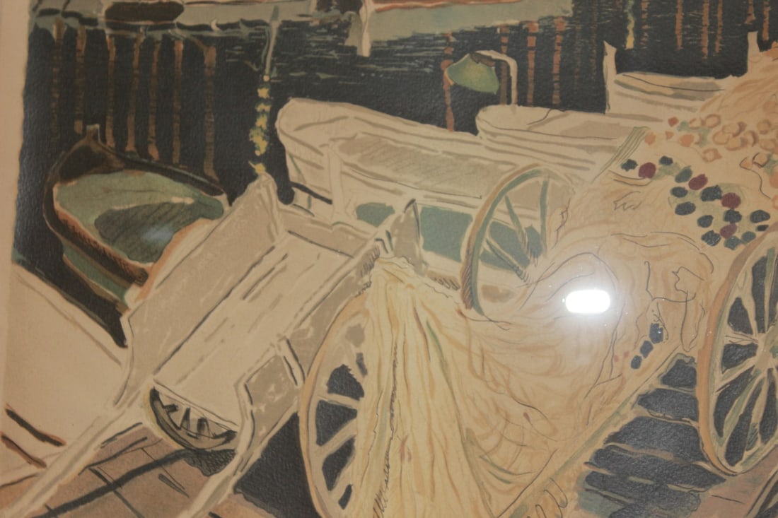 Litograph/Hand Coloured by Michael Terrasse - 5