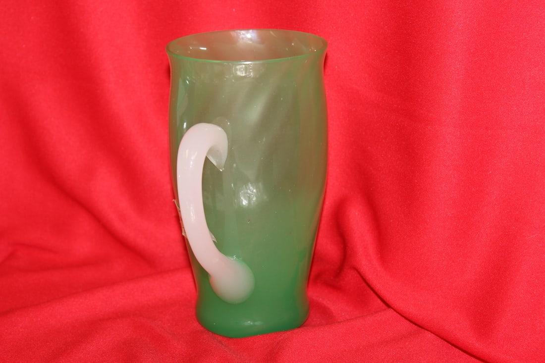 Green Steuben Mug - 2