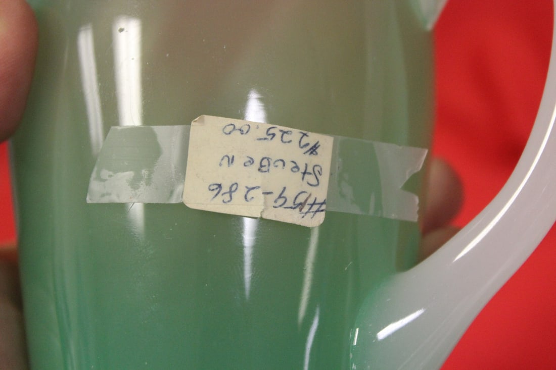 Green Steuben Mug - 7