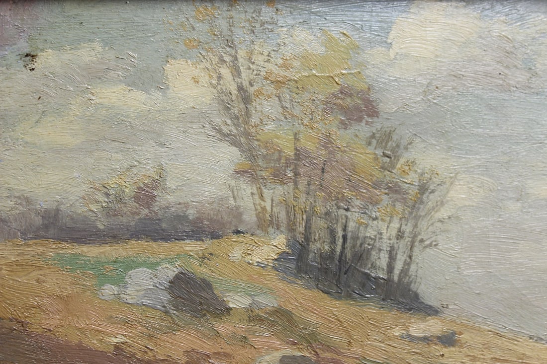 An Oil on Board Painting - 2