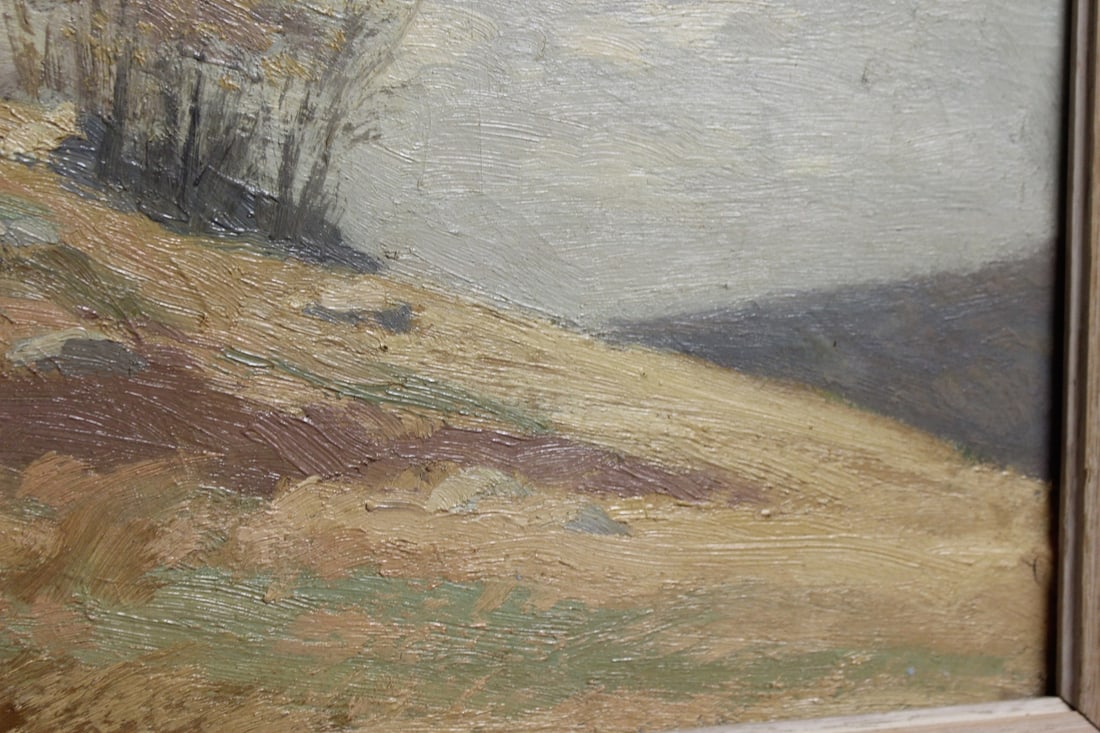 An Oil on Board Painting - 4