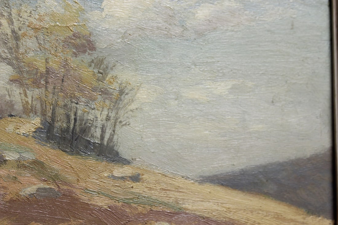 An Oil on Board Painting - 5