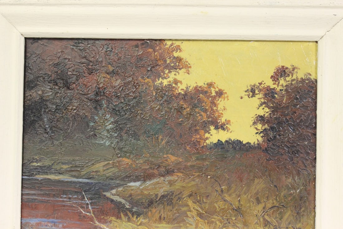An Oil on Board by Listed Artist Gilman Low - 3