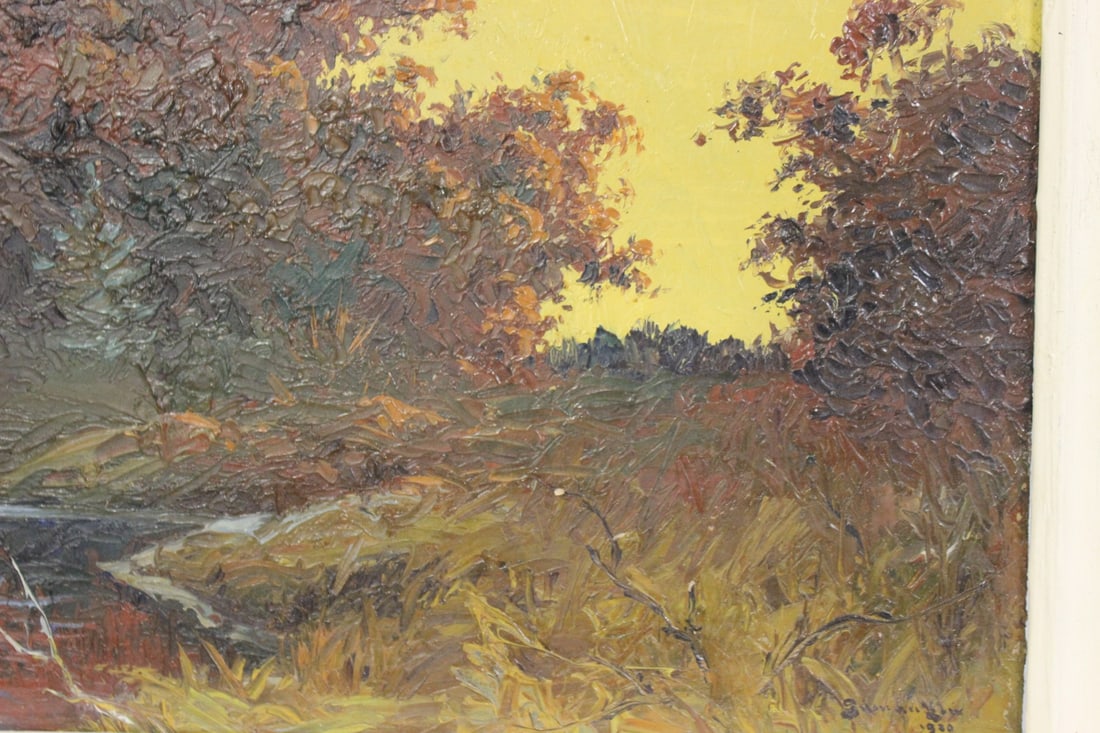 An Oil on Board by Listed Artist Gilman Low - 6
