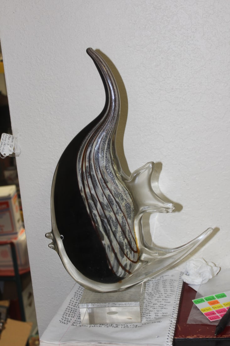 Art Glass Angelfish - 3