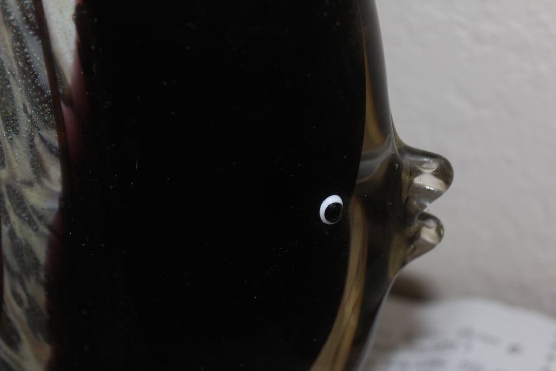 Art Glass Angelfish - 5