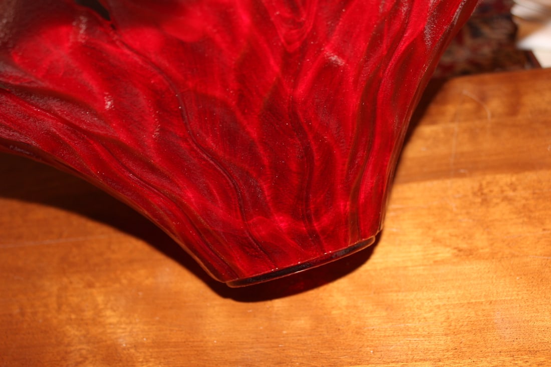 Large Murano Leaf Bowl - 3