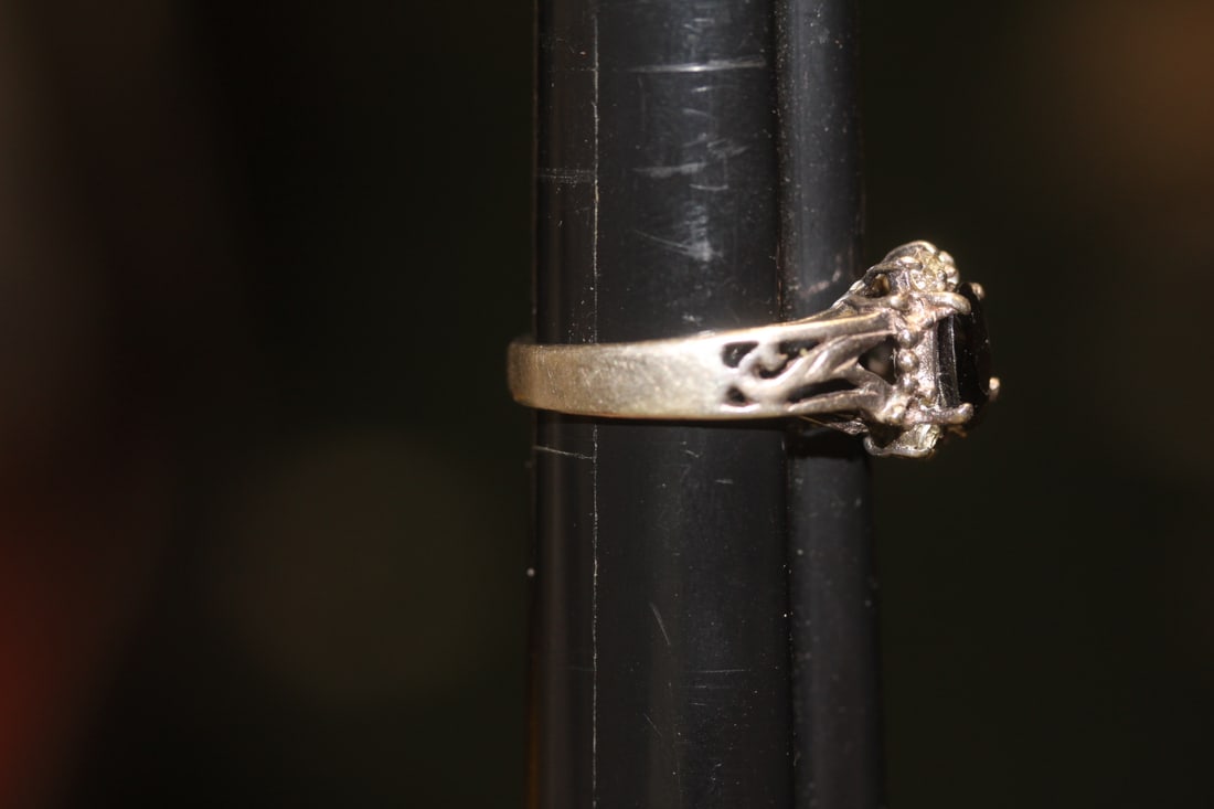 Sterling and Gemstone/Quartz Ring - 2