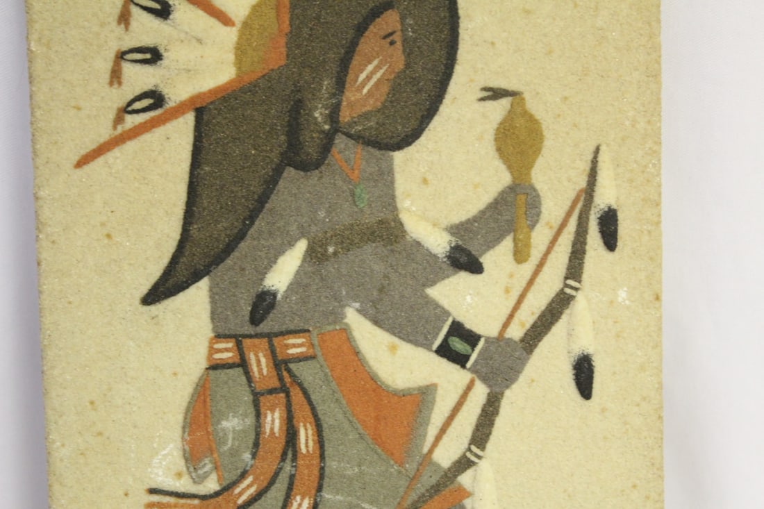 A Wood Native American Wall Hanger - 3