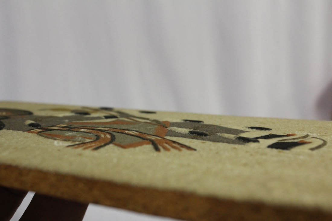 A Wood Native American Wall Hanger - 6