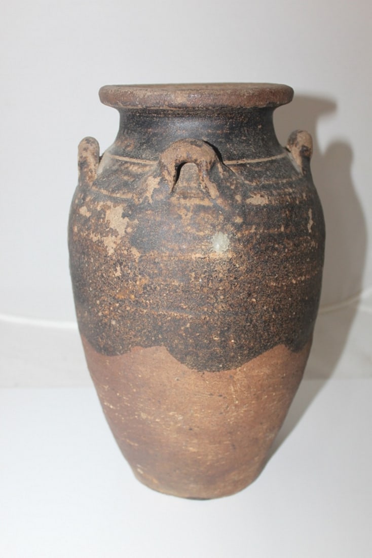 Antique Sung Dynasty Large Pottery Pot - 3
