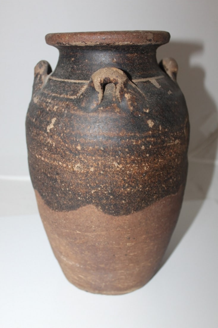Antique Sung Dynasty Large Pottery Pot - 4
