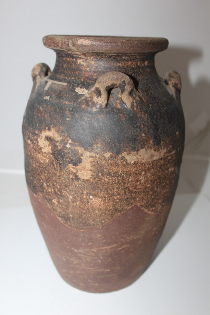 Antique Sung Dynasty Large Pottery Pot - 5