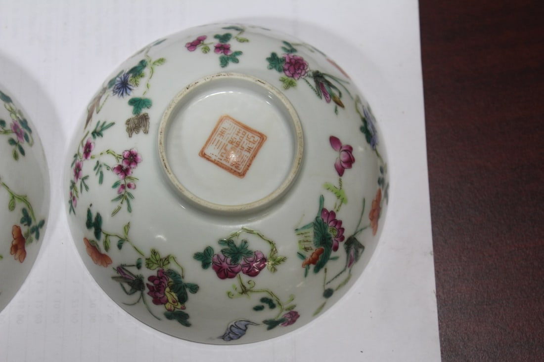 A Pair of Chinese Ducai Bowls? - 4