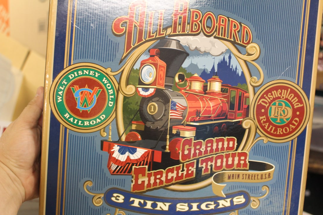 Walt Disney All Aboard Tin Signs - 3
