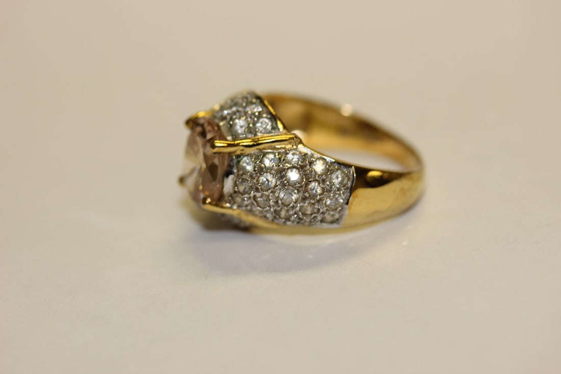 Gold Plated on Sterling Ring - 2