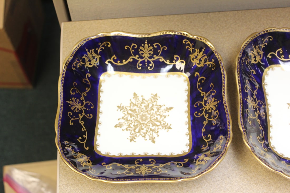 Set of 2 Aynsley Square Bowl - 2