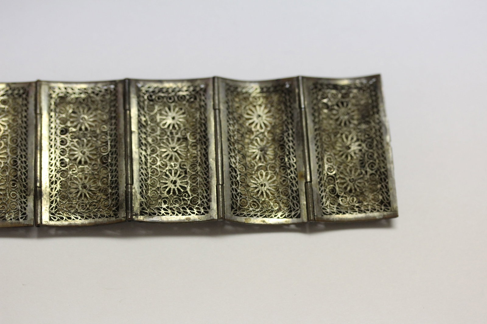 Chinese Filegree Bracelet - 7
