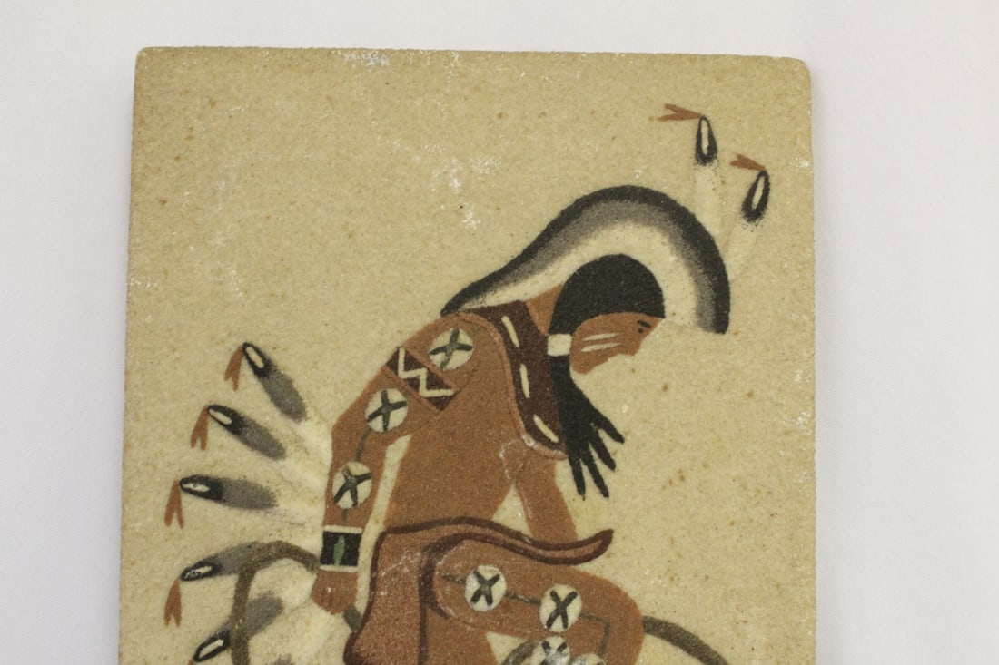A Wood Native American Wall Hanger - 2