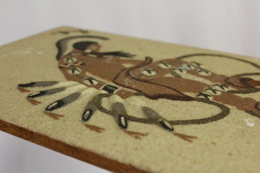 A Wood Native American Wall Hanger - 5