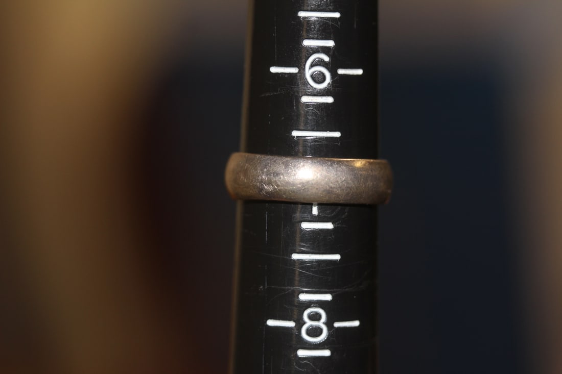 Sterling Ring Band - 6